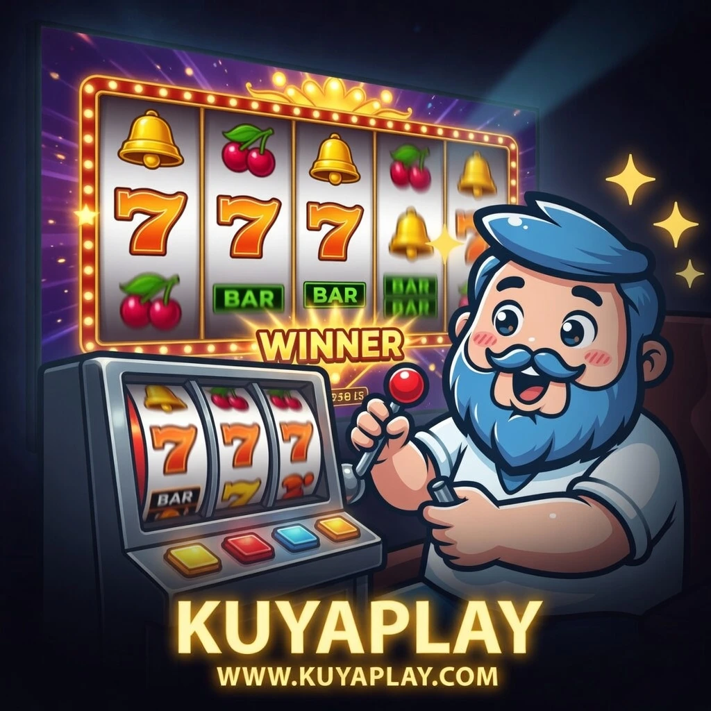 Colorful lottery draw interface with numbered balls being drawn and arcade game icons arranged alongside, bright neon accents